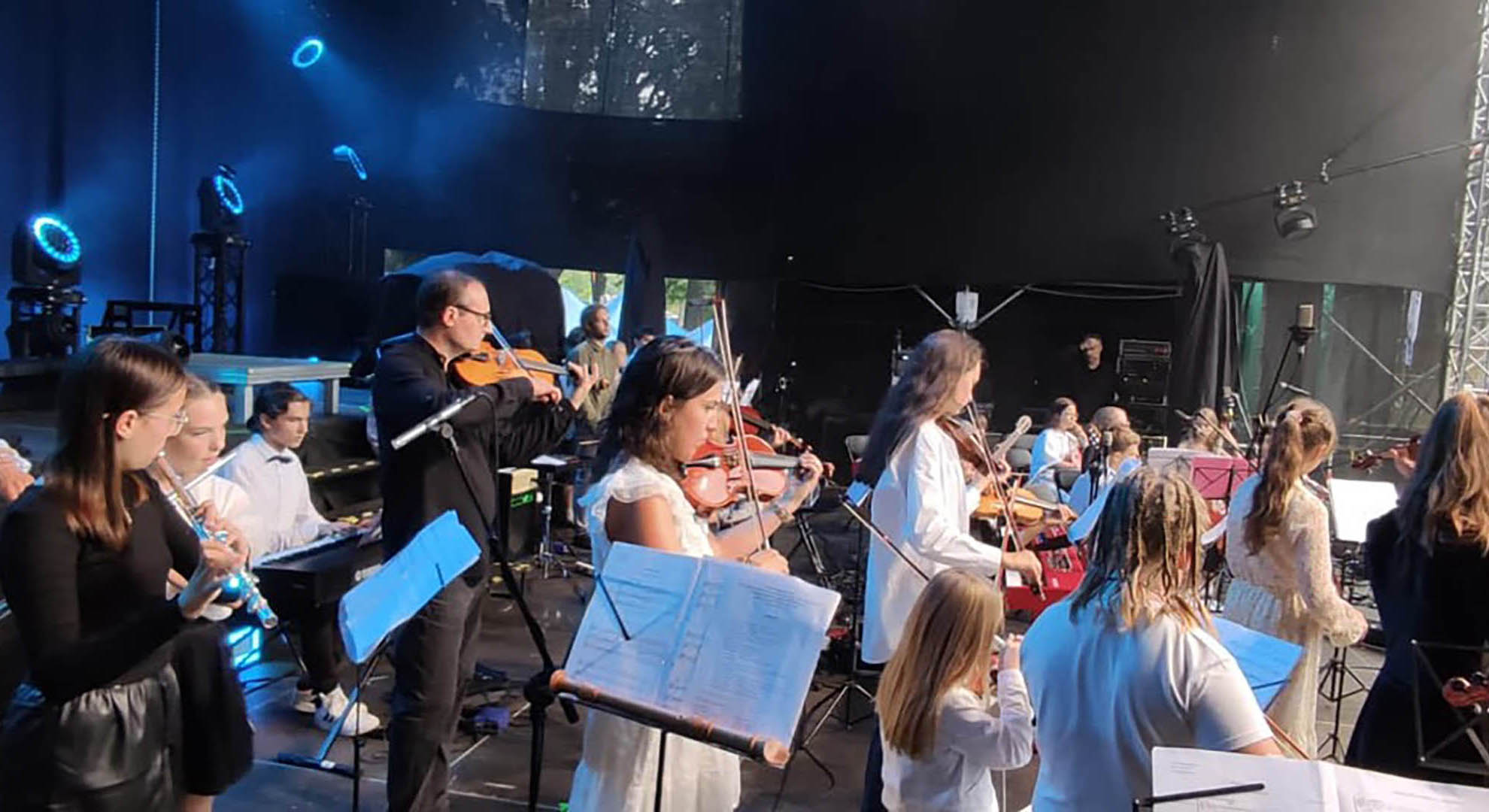 Probenlager und Konzert in Zary